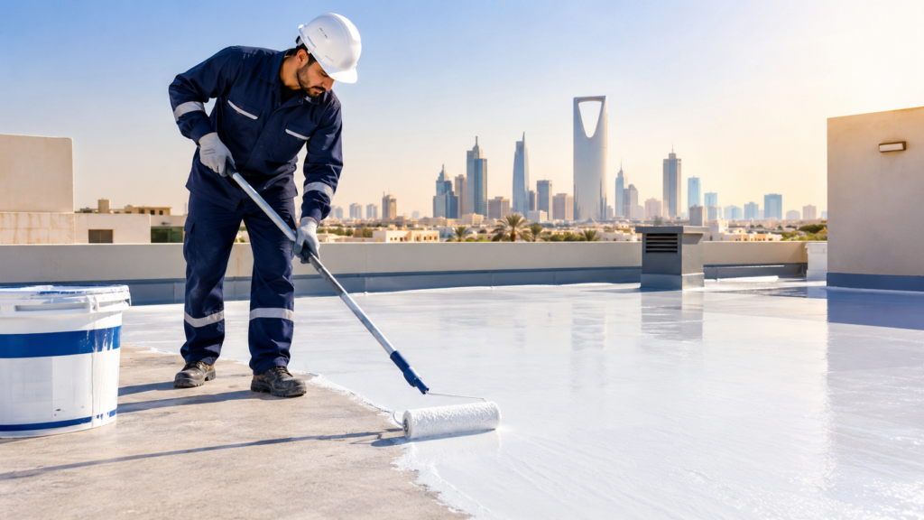 شركة عزل أسطح بالرياض – شركة المستقبل لحماية الأسطح من المياه والحرارة